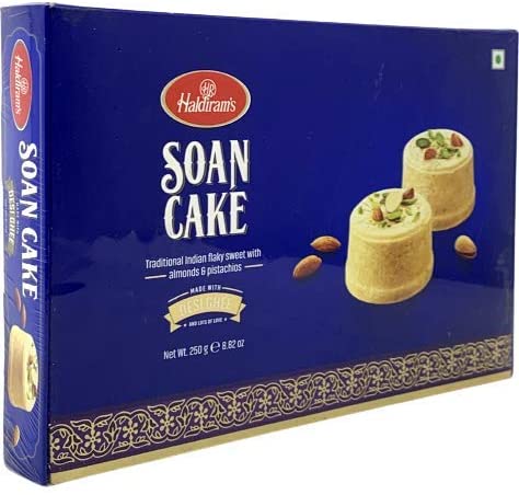 Haldiram's Soan Cake Snacks Haldirams 250 grams 