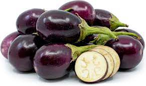Indian Eggplant Vegetables IndiaSuperMart Purple PER LB 