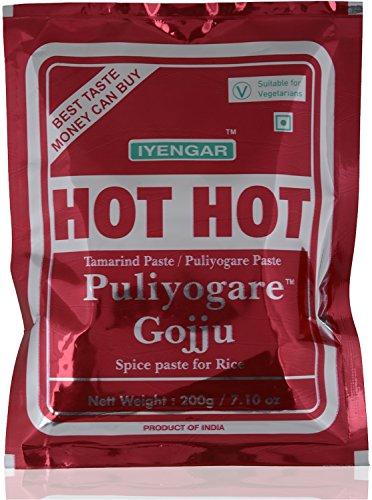 Iyengar Hot Hot Puliyogare Gojju Spices Babco 200 gms 