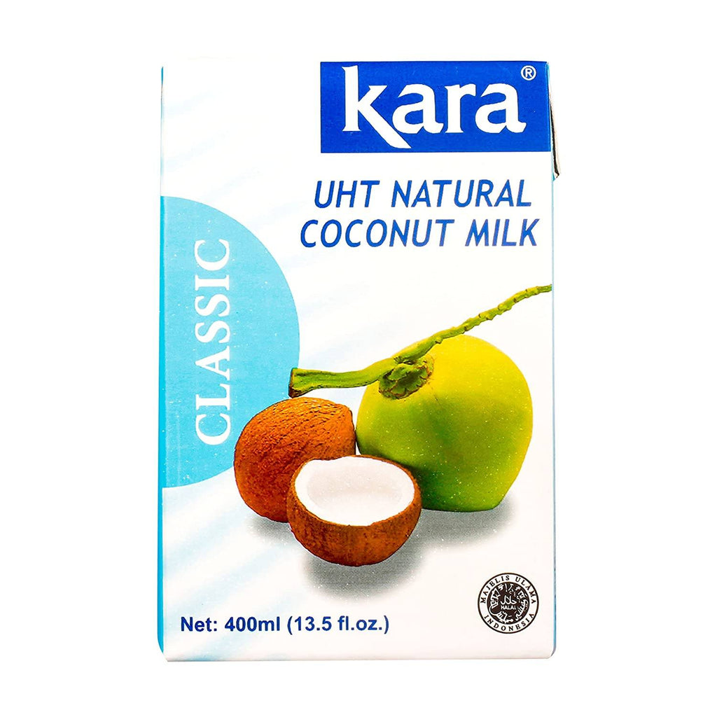 Kara Coconut Milk Unsweetened Classic Spices Takari 400 ml / 13.5 Fl.oz 