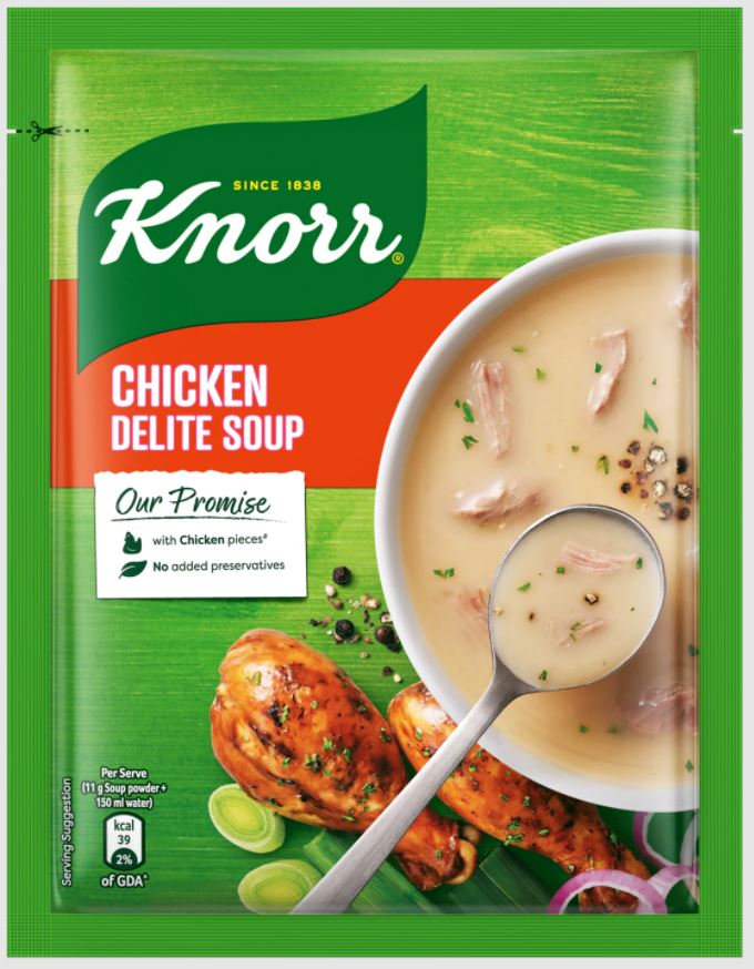 Knorr Chicken Delite soup Soup Babco 44 gms 