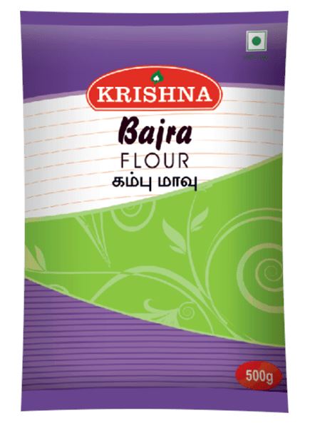 Krishna Bajra Flour Flour Sri Sairam Foods 500 g 
