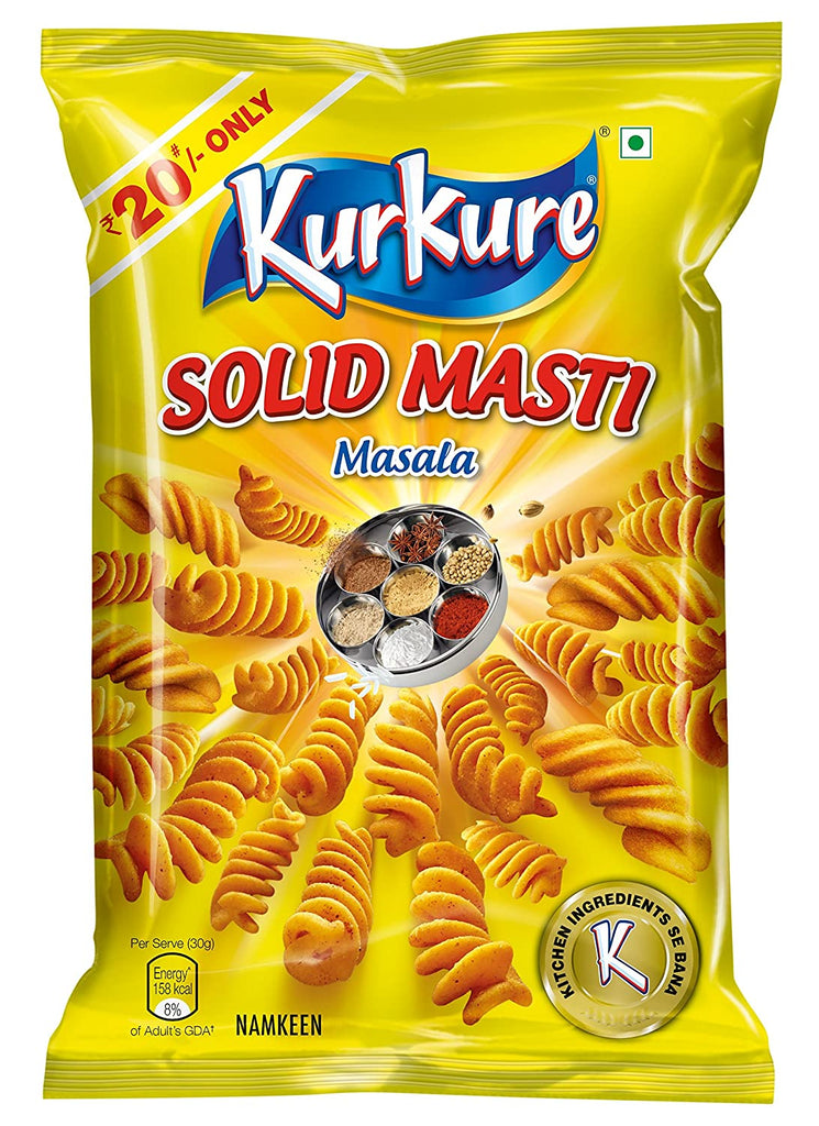 Kurkure Solid Masti Snacks Prayosha Spices 98g 