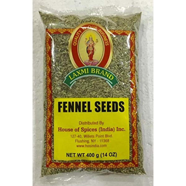 Laxmi Fennel Seeds Spice House Of Spices 400gms 