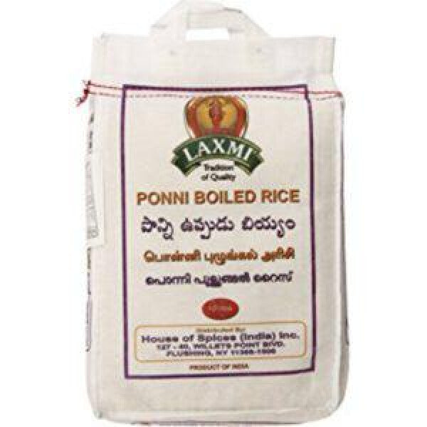 Laxmi Ponni Boiled Rice Rice House Of Spices 20lb 