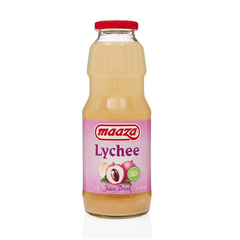 Maaza Lychee Juice Drink Juice Prayosha Spices 11 oz / 330 ML 