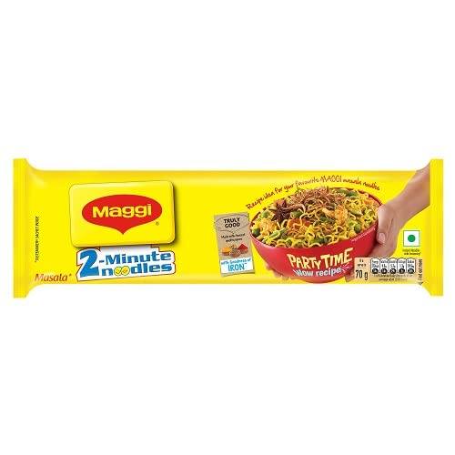 Maggi Masala 2-Minute Noodles Noodles Sri Sairam Foods 280 g Masala 8 Pack