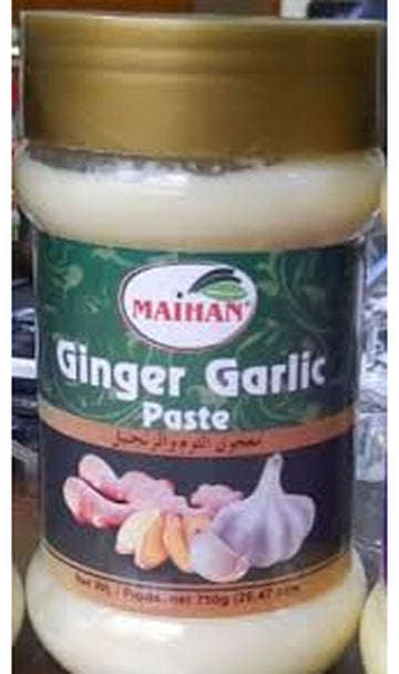 Maihan Ginger & Garlic Paste Paste Prayosha Spices 