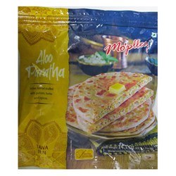 Mopleez Aloo Paratha Frozen Foods Malabar 14.1 Oz 