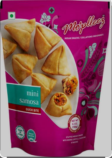 Mopleez Mini Samosa Snacks Malabar 150 g 