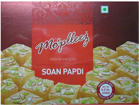 Mopleez Soan Papdi Snacks Malabar 250 g 