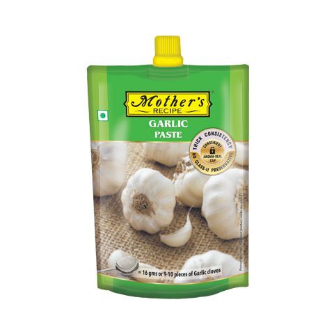 Mother's Recipe Garlic Paste Pouch Paste Sri Sairam Foods 200 gms 
