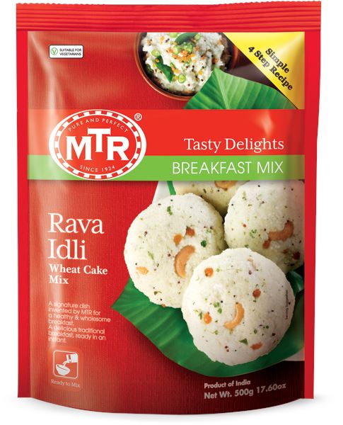 MTR Instant Rava Idli Mix Instant Mix Sri Sairam Foods 500 grams 