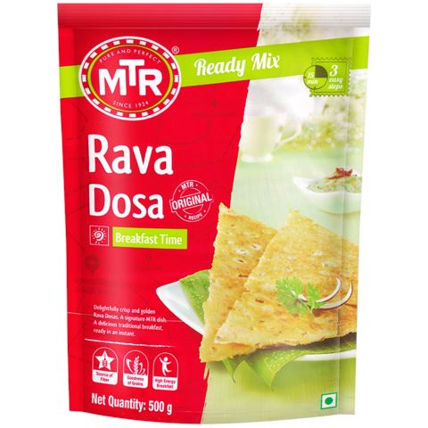 MTR Rava Dosa Mix Instant Mix Rani Foods 500 grams 