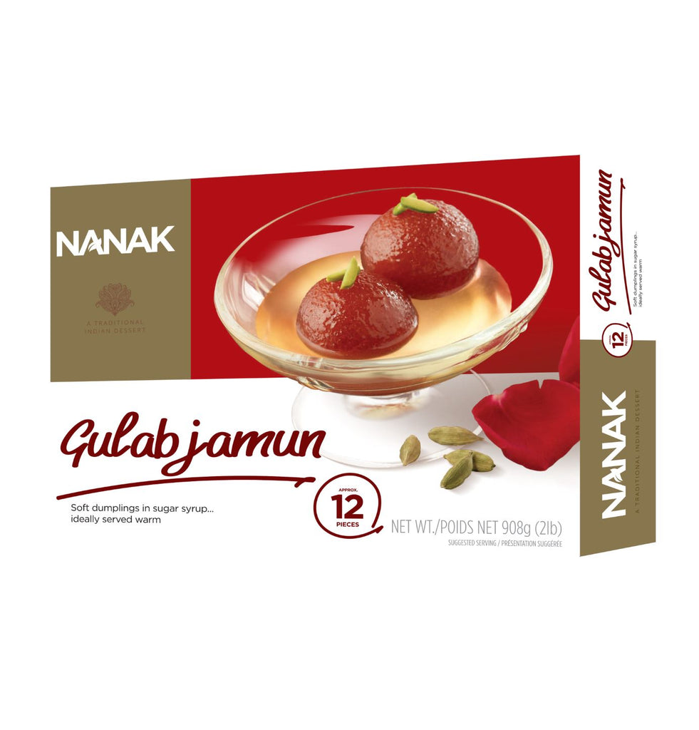 Nanak Gulab Jamun Frozen Food Gourmet Wala 908 g 