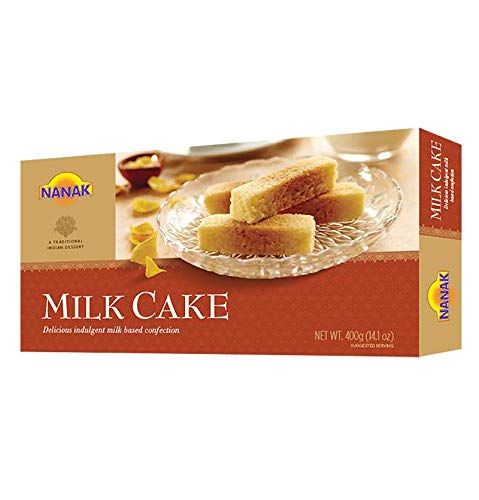 Nanak Milk Cake (Milk Fudge) Frozen Food Gourmet Wala 400 Grams 