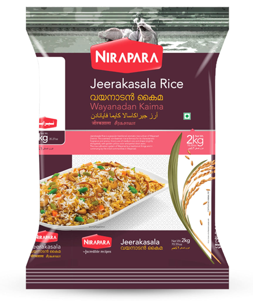 Nirapara Jeeraka Sala rice Rice Babco 2 kg 