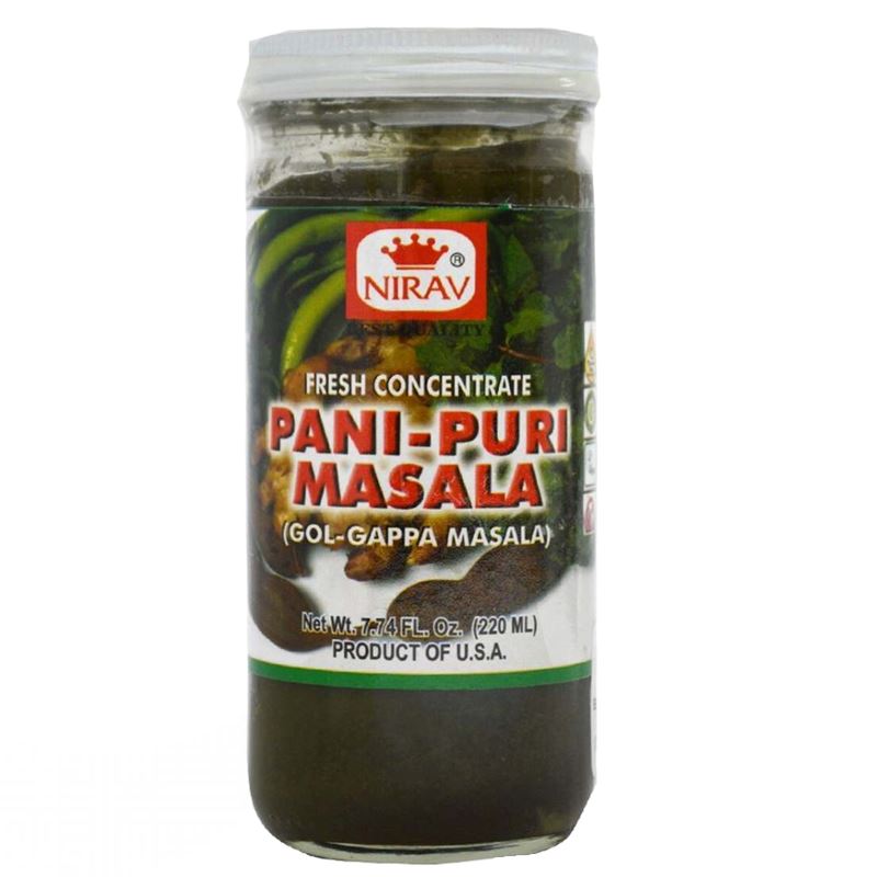 Nirav Pani Puri Masala Instant Mix Prayosha Spices 220 ml 