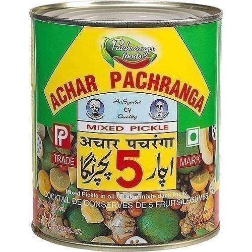 Pachranga Mixed Pickle Pickle Prayosha Spices 28 Oz / 800 g 