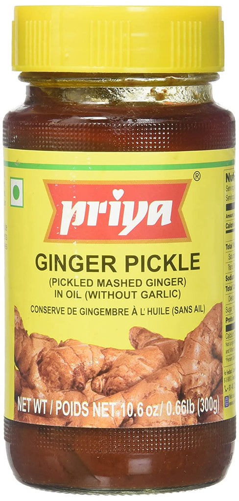 Priya Ginger Pickle Pickle Malabar 300 Grams 