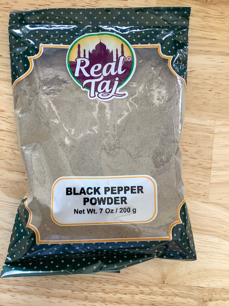 Real Taj Black Pepper Powder Spice Prayosha Spices 200 grams 