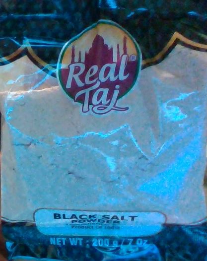 Real Taj Black Salt Spices Prayosha Spices 200 Grams 