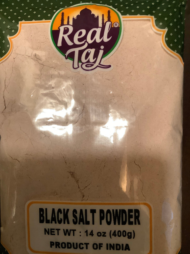 Real Taj Black Salt Spices Prayosha Spices 400 Grams 