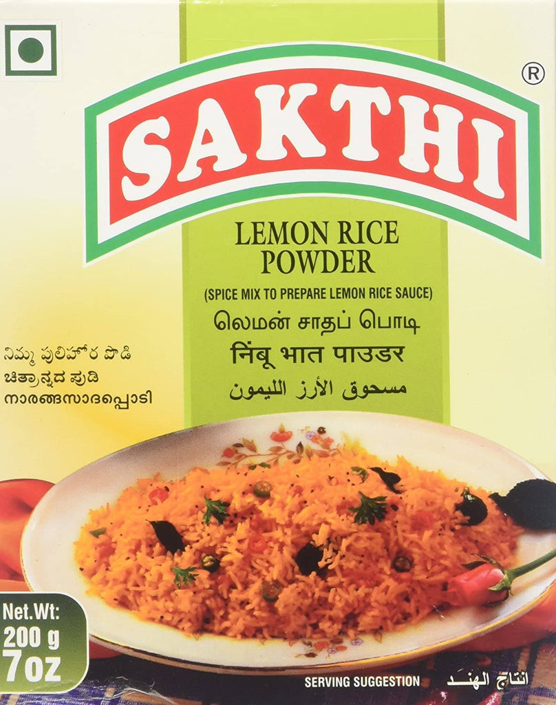Sakthi Lemon Rice Powder Spices Babco 200 Grams 