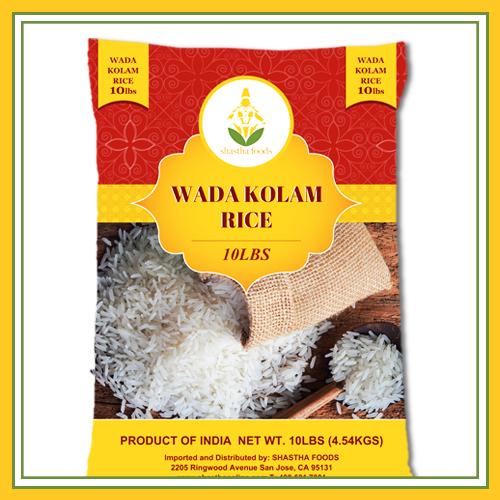 Shastha Wada Kolam Rice Rice Shastha Foods 10 LB 