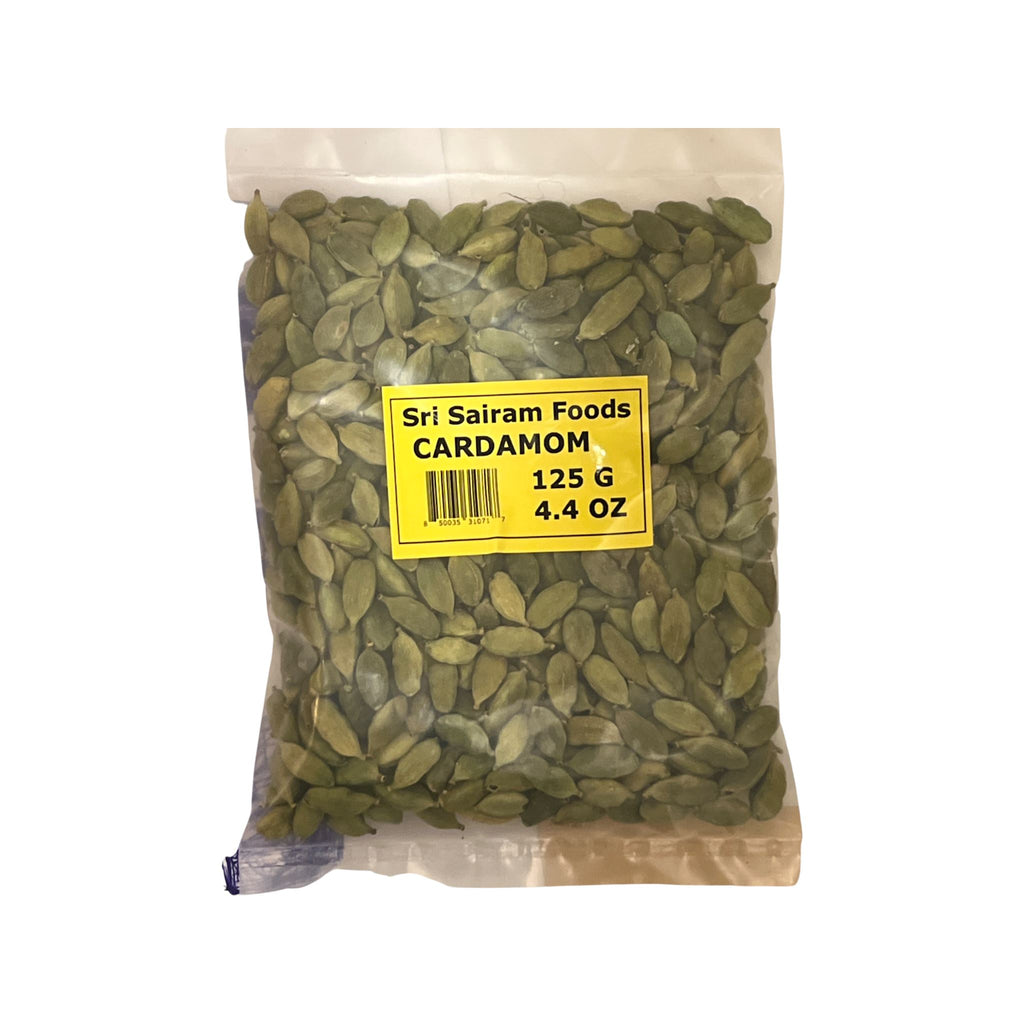 Sri Sairam Foods Green Cardamom - Elaichi Spices Sri Sairam Foods 125 Grams 