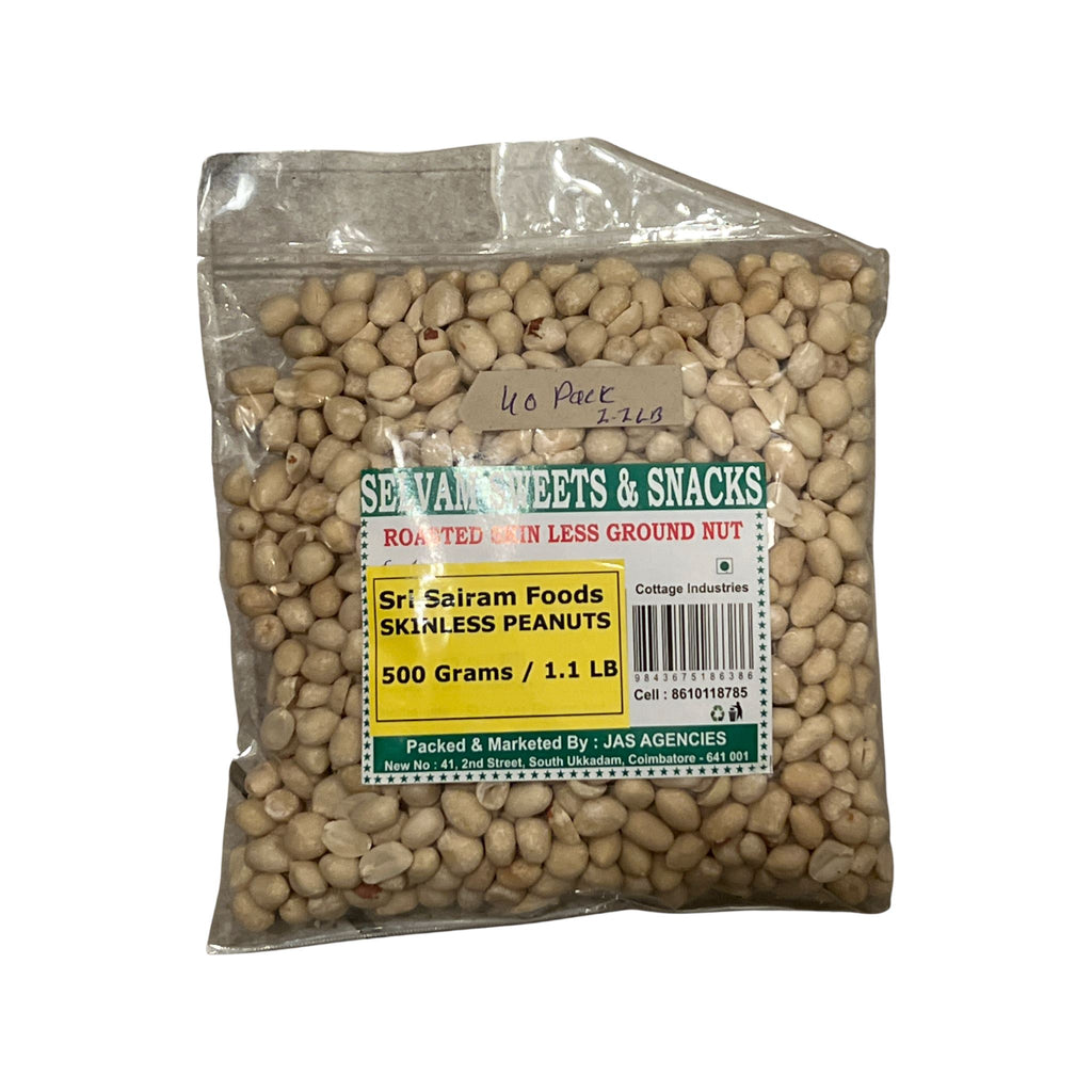 Sri Sairam Foods Skinless Peanuts Spices Sri Sairam Foods 500 g / 17.6 Oz 
