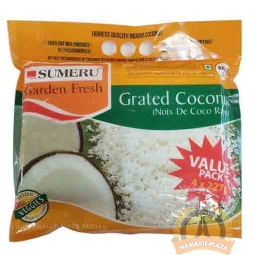 Sumeru Grated Coconut Frozen foods Malabar 908 Grams 