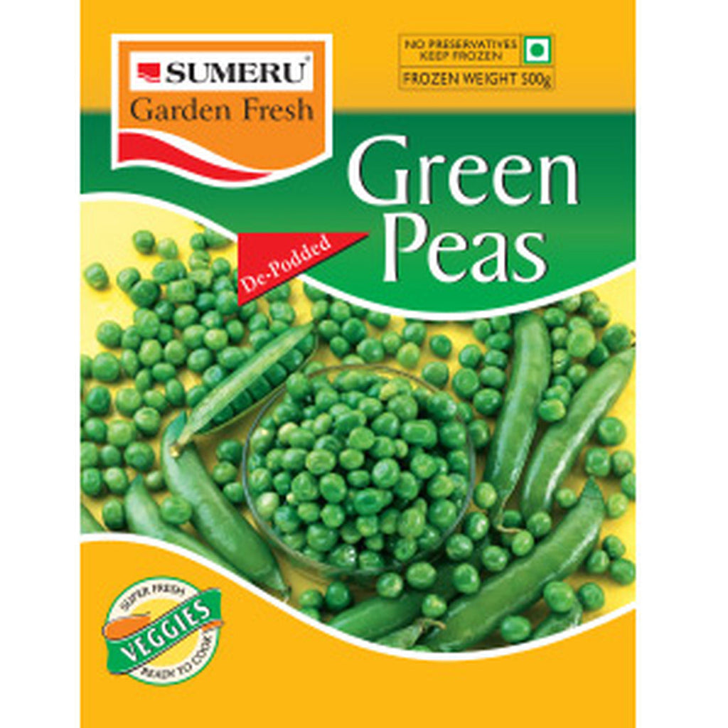 Sumeru Green Peas Frozen Vegetables Malabar 