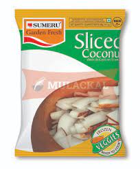 Sumeru Sliced Coconut Frozen Foods Malabar 