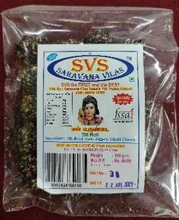 SVS saravana vilas - Till roll/ellu urundai Snacks Sri Sairam Foods 50 g 