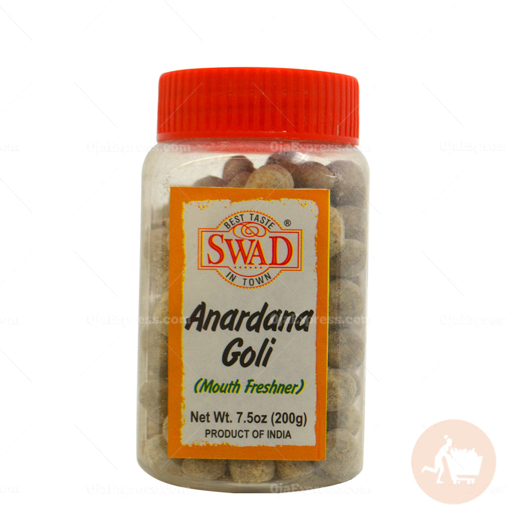 Swad Anardana Goli Mouth Freshner Health Prayosha Spices 200 g / 7 Oz 