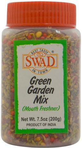 Swad Green Garden Mix Mouth Fresher Health Prayosha Spices 200 g / 7 Oz 