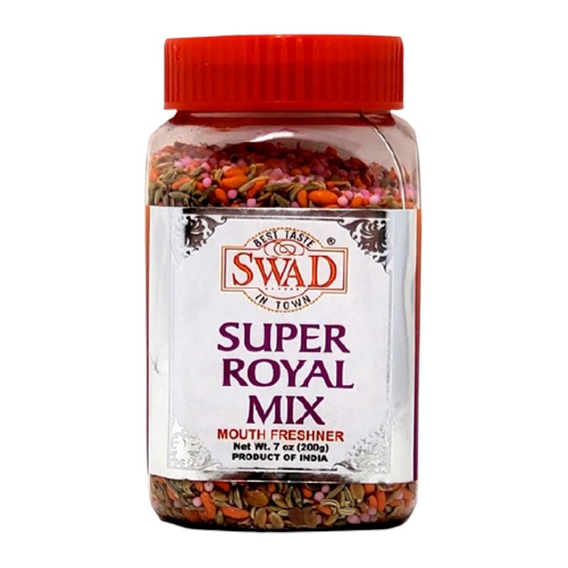Swad Super Royal Mix Mouth Freshner Health Prayosha Spices 200 g / 7 oz 