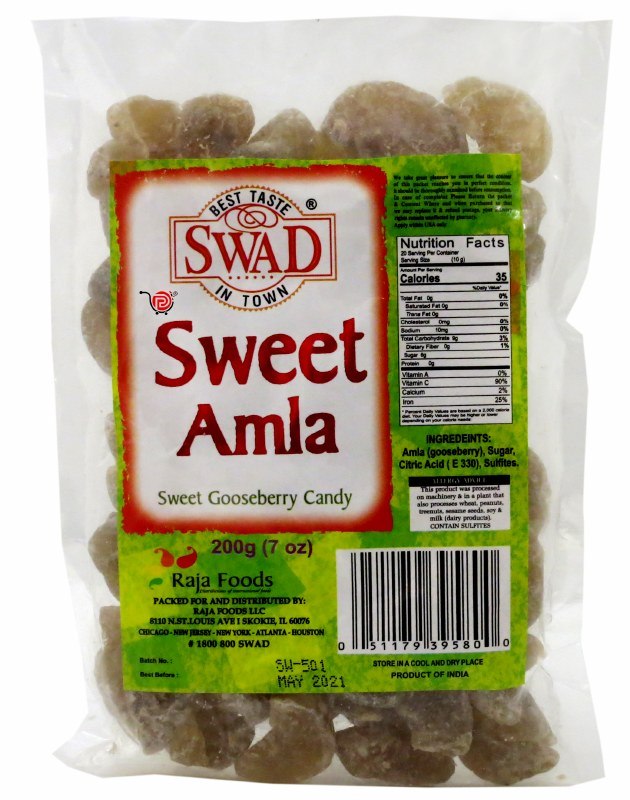 Swad Sweet Amla Miscellaneous Prayosha Spices 7 oz 