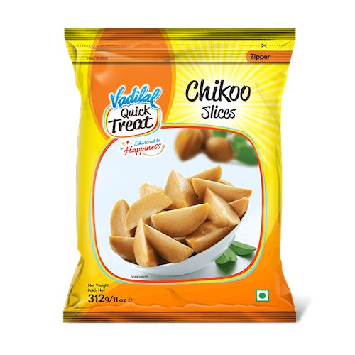 Vadilal Chikoo Slices Frozen Foods Vadilal 312g (11 oz) 